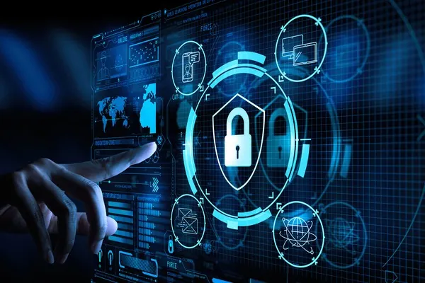 Biểu tượng bảo vệ dữ liệu cá nhân trên internet